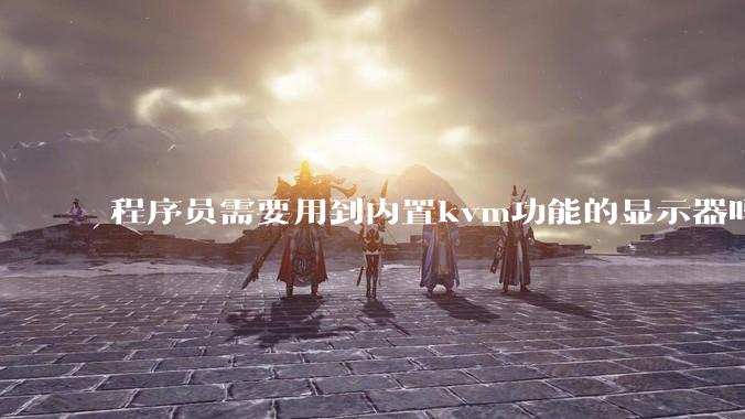 程序员需要用到内置kvm功能的显示器吗？或者是外置的kvm切换器吗？