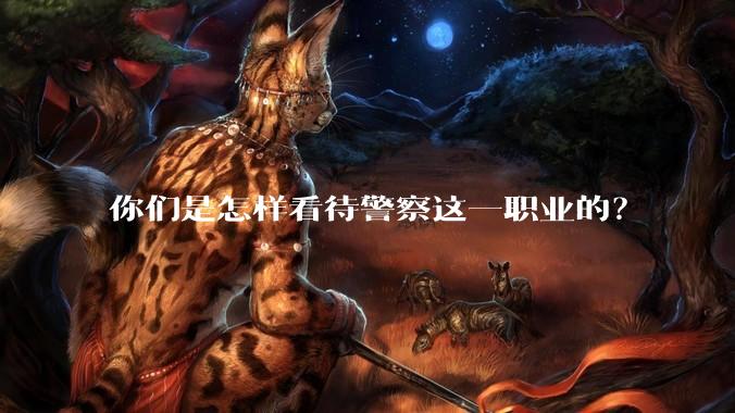 你们是怎样看待警察这一职业的？