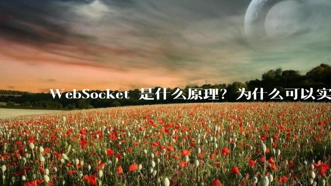 WebSocket 是什么原理？为什么可以实现持久连接？